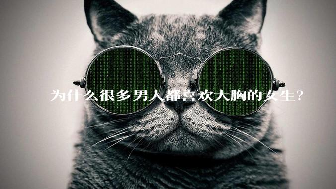 为什么很多男人都喜欢大胸的女生？